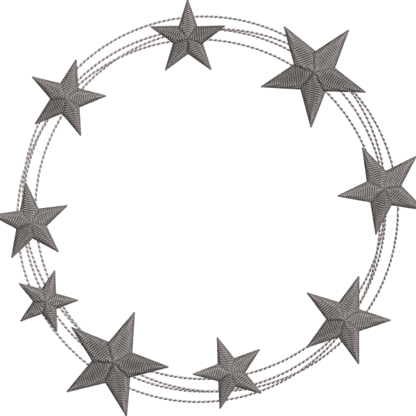 Wreath 133f stars